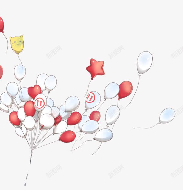 圆形五角星造型可爱气球片png免抠素材_新图网 https://ixintu.com 五角星 可爱 图片 圆形 气球 造型