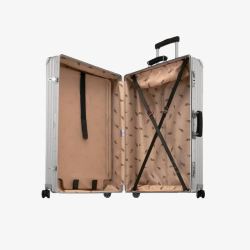 简约行李箱打开的行李箱高清图片