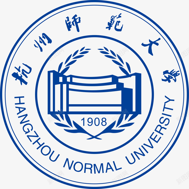 杭州师范大学logo矢量图图标ai_新图网 https://ixintu.com logo 培训 大学logo 大学学校标志 学校logo 教育 杭州师范大学 知识 矢量图