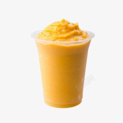 超大杯芒果酸奶素材