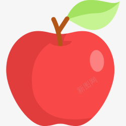 苹果底纹新鲜苹果标图标高清图片