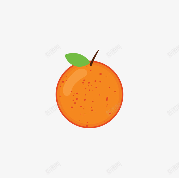 手绘卡通桔子图标png_新图网 https://ixintu.com 图标设计 手绘卡通 桔子 桔子装饰 水果 水果插画