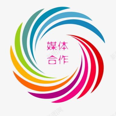 媒体合作LOGO图标图标