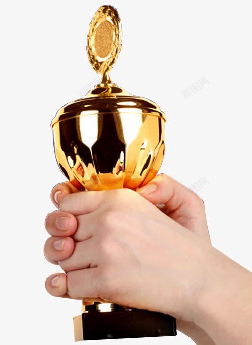 手举奖杯png免抠素材_新图网 https://ixintu.com 企业文化 企业荣誉 奖杯 手举奖杯 荣誉 荣誉榜 辉煌 金色奖杯