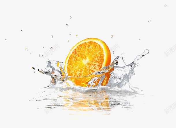 水洗橘子png免抠素材_新图网 https://ixintu.com 果实 橘子 水中 水果 水洗 食物
