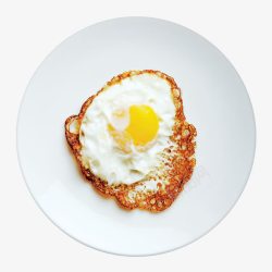 创意西餐盘一个煎蛋高清图片
