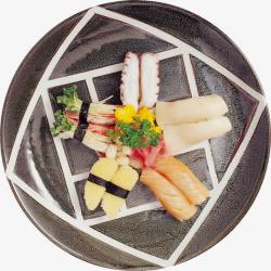 日本饭团拼盘素材