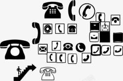 常用电话常用电话图标高清图片