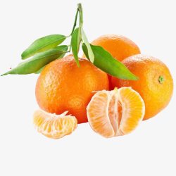 可口的橘子产品实物新鲜蜜柑高清图片