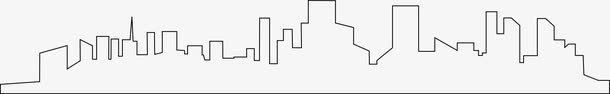 手绘简笔画城市图图标png_新图网 https://ixintu.com 城市 城市建筑图 城市线框 建筑 手绘城市图 曲线 简笔画 线条 线绘 边框 都市