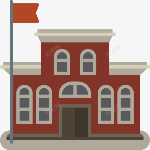 学校图标png_新图网 https://ixintu.com 大学 学校 建筑 建筑与城市 教育 高中