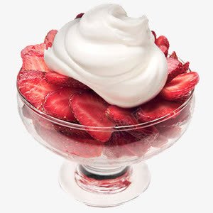 草莓奶昔png免抠素材_新图网 https://ixintu.com 甜点 美食 零食