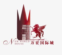 城堡logo房地产logo图标高清图片