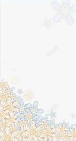 婚庆花纹矢量图素材