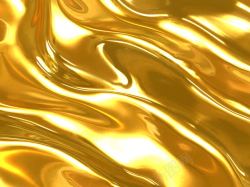 金色黄金聚宝盆金色波纹背景高清图片