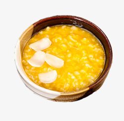 饭米粒矢量图产品实物美食南瓜小米粥高清图片
