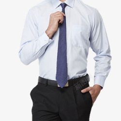 系领带男士西装白衬衣高清图片
