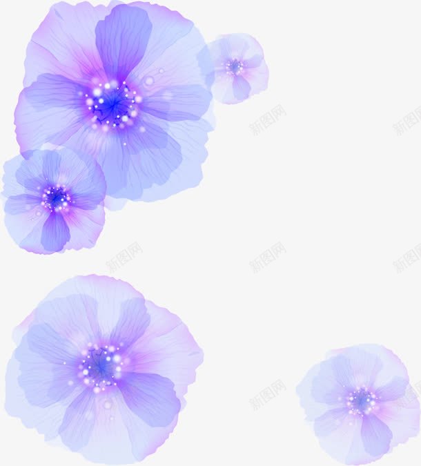 创意紫色渐变水墨风格合成png免抠素材_新图网 https://ixintu.com 创意 合成 水墨 渐变 紫色 风格
