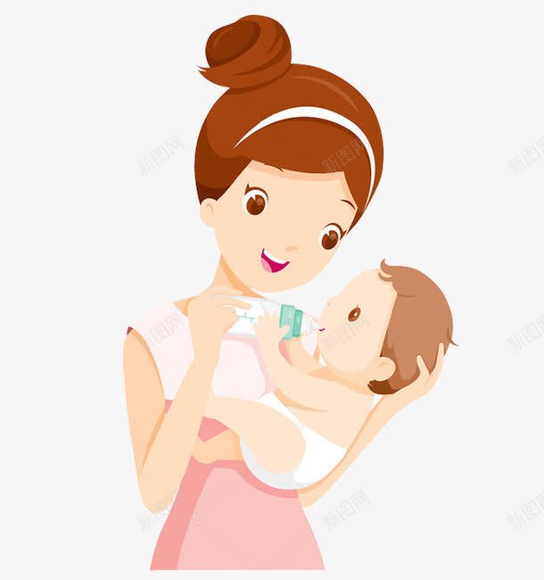 母爱喂奶母婴人物png免抠素材_新图网 https://ixintu.com 人物 伟大的母爱 喂奶 母婴 母爱