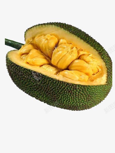 一个菠萝蜜png免抠素材_新图网 https://ixintu.com 凹凸不平 热带水果 菠萝蜜 食物