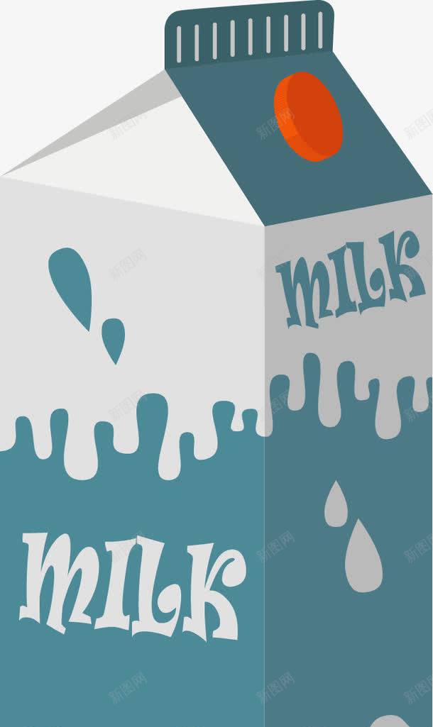扁平牛奶盒png免抠素材_新图网 https://ixintu.com 乳制品 乳饮料 卡通盒装牛奶 奶制品 牛奶 牛奶包装设计 盒装牛奶 纸盒包装