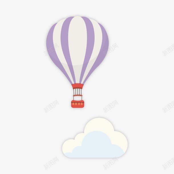 氢气球矢量图ai免抠素材_新图网 https://ixintu.com 出游 出行 夏日 旅游 氢气球 矢量图