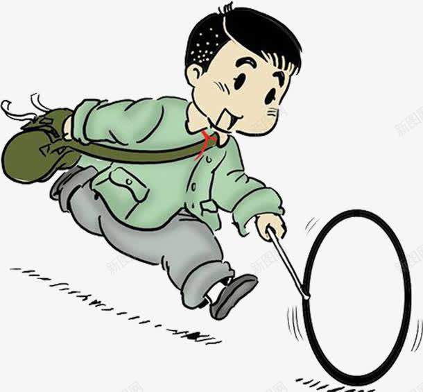 插画儿童png免抠素材_新图网 https://ixintu.com 中国风 儿童 卡通 小学生 小孩子 小男孩 手绘 插画 活动 游戏 玩游戏 男孩 艺术 运动