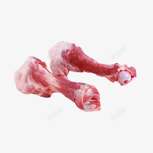 俩个大腿骨png免抠素材_新图网 https://ixintu.com 大骨头 新鲜食物 猪肉 猪骨头 生鲜 食材 骨头
