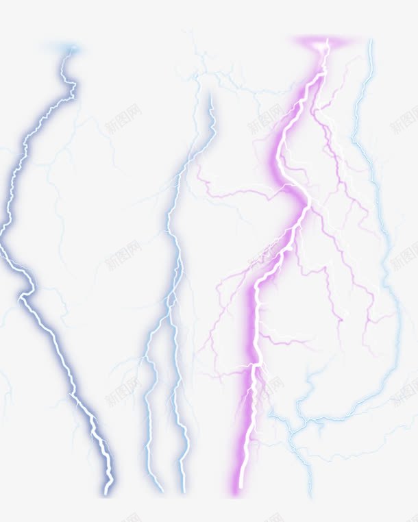 炫酷激光闪电png免抠素材_新图网 https://ixintu.com 交叉的闪电 光芒 激光 炫酷激光闪电 能量 闪电 闪电插画