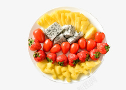 水果色拉美味健康水果沙拉高清图片