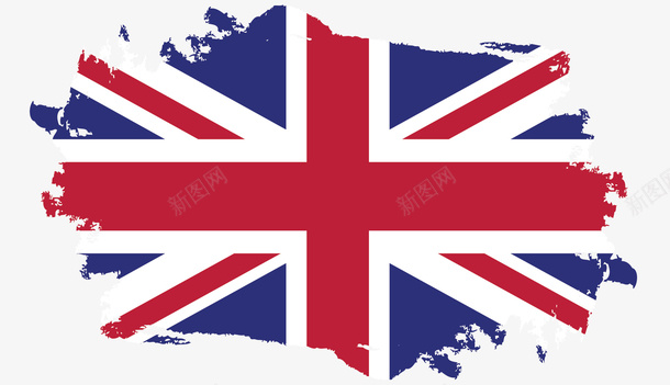 手绘风涂鸦英国国旗png免抠素材_新图网 https://ixintu.com 手绘风 涂鸦国旗 矢量png 艺术感 英国 英国国旗