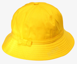 造型可爱盆帽可爱日本学生帽小黄帽高清图片