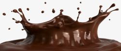 巧克力液滴素材