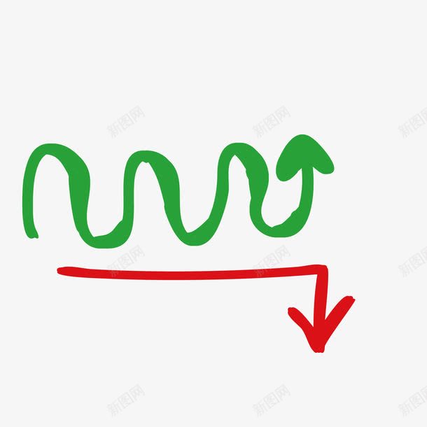 弯曲指引线条图标png_新图网 https://ixintu.com 图案 弯曲 指引 指引线 箭头 线条