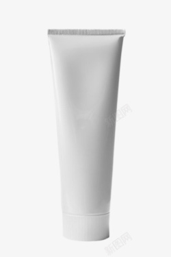 清洁口气口粮纯白色凹陷的牙膏管实物高清图片