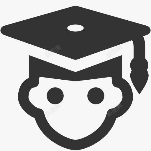 studenticon图标png_新图网 https://ixintu.com 学生