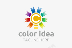生活圈C图标logo字母C的logo矢量图图标高清图片