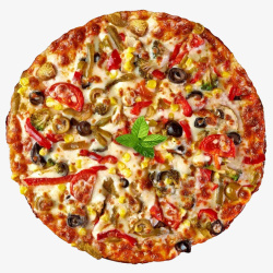 西餐礼仪意大利美味披萨高清图片