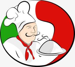 厨师头像餐饮美食图标标志高清图片