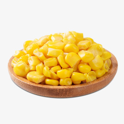 美味的玉米酥水果玉米粒高清图片