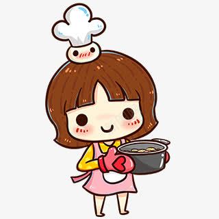 卡通人物小厨师png免抠素材_新图网 https://ixintu.com 动漫脸 卡通人物 卡通人物免费下载 厨娘 厨师 厨房人物 锅