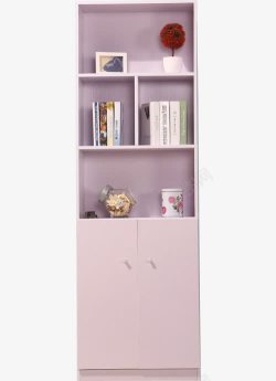 带锁儿童书柜现代单个书柜自由组合书架高清图片