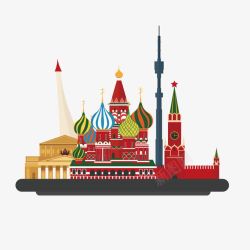 首尔特色建筑俄罗斯建筑高清图片