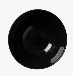 圆形的碟子黑色盘子高清图片