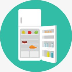 家具冰箱冰箱图标高清图片