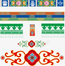 藏文化色彩斑斓的藏文化唐卡高清图片