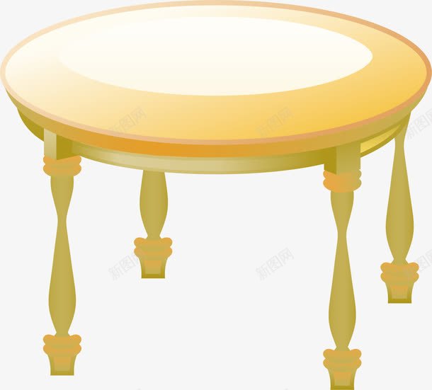 圆桌现代欧式家居png免抠素材_新图网 https://ixintu.com 家庭设计 户型 桌子 欧式家居 欧式设计 现代欧式家居 餐桌