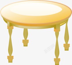 圆桌现代欧式家居素材
