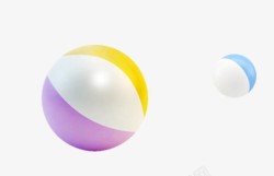 换色圆球彩色气球高清图片