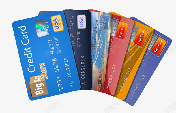 一堆层叠的贷记卡实物png免抠素材_新图网 https://ixintu.com card credit 付款 信用 信用卡 信贷 公司 堆叠 层叠 扇形 贷记卡 银行 非现金